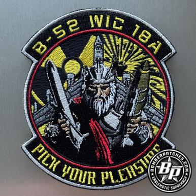 Weapons School WIC 18A Class Patch, "Pick Your Pleasure" Embroidered