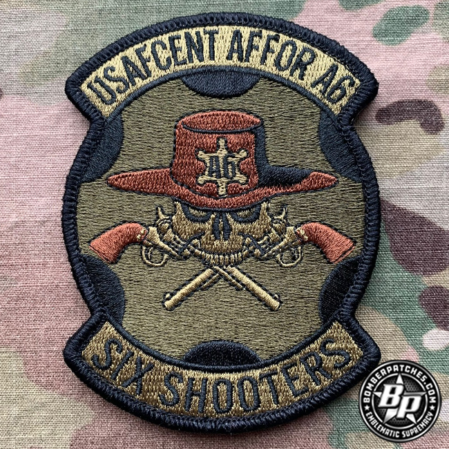 USAFCENT A/6 Six Shooter OCP Current / Update, Al Udeid Air Base, Qatar