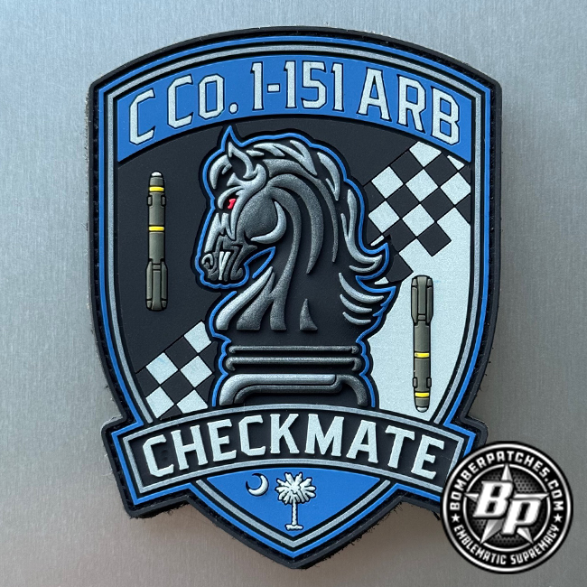 Charlie Company 1-151 ARB Checkmate, South Carolina ANG, Full Color