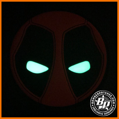 Deadpool Inspired Morale Patch, Glow in the Dark, 64th Aggressor Squadron