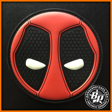 Thumbnail: Deadpool Inspired Morale Patch, Glow in the Dark, 64th Aggressor Squadron