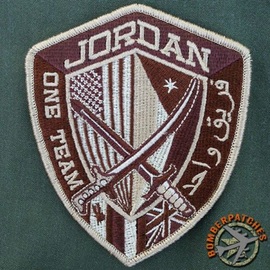 DESERT SUBDUED CURRENT CENTCOM FORWARD PATCH US CENTRAL COMMAND HQ AMMAN, JORDAN