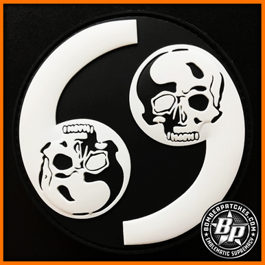 69th Bomb Squadron Yin Yang Friday PVC, Color