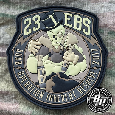 23d Expeditionary Bomb Squadron, OIR 2017 Deployment, PVC