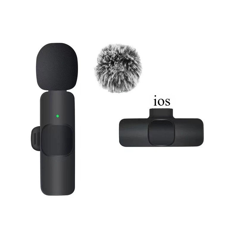 Thumbnail: Wireless Lavalier Lapel Microphone for iPhone, iPad, Mini Video Recording Mic fo