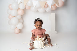 neutral cake smash