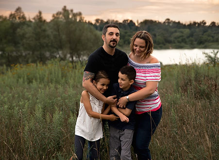 outdoor family shot
