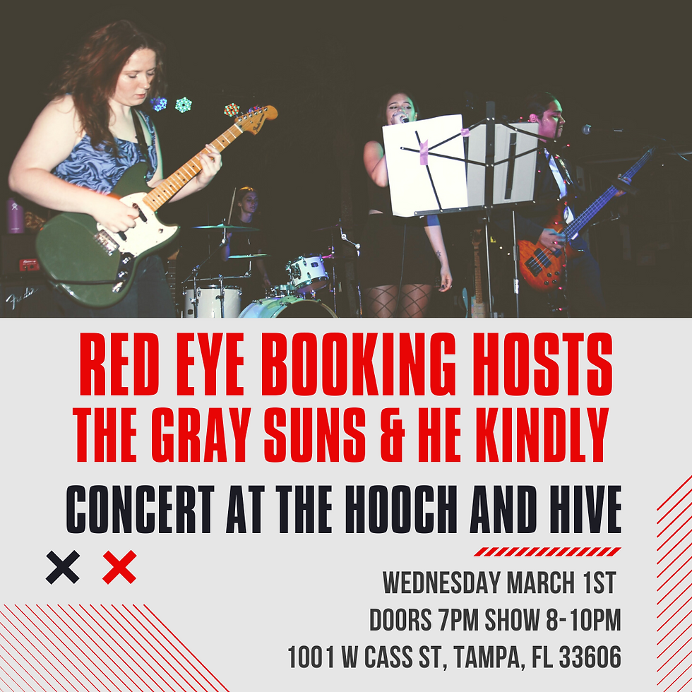 Concert at The Hooch and hive