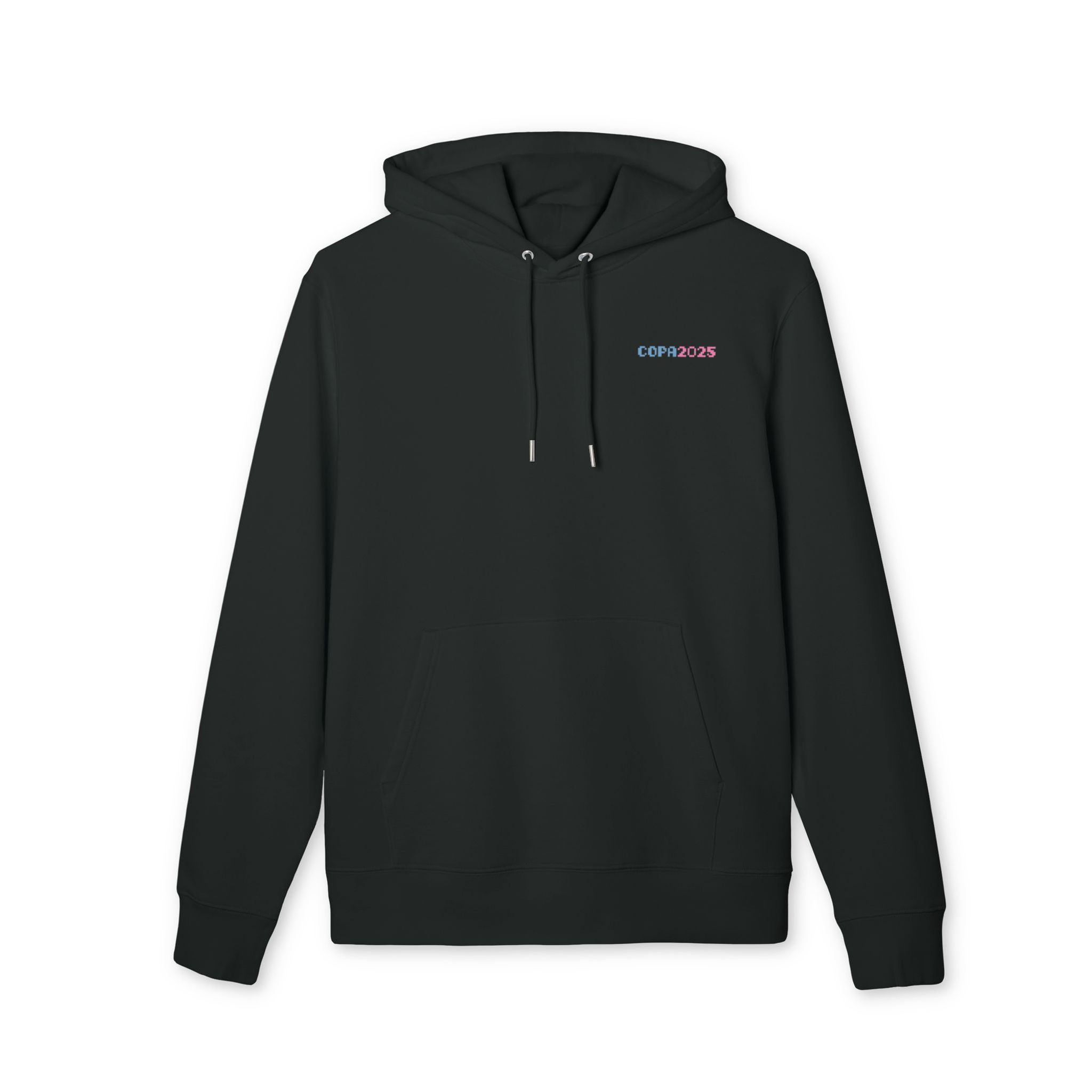 Black or White With Pink & Blue Design COPA 2025 Hoodie