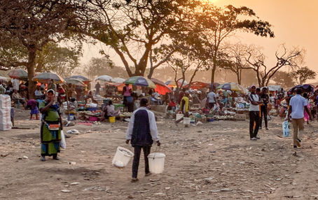 Visiting the Congo border market was mind blowing
