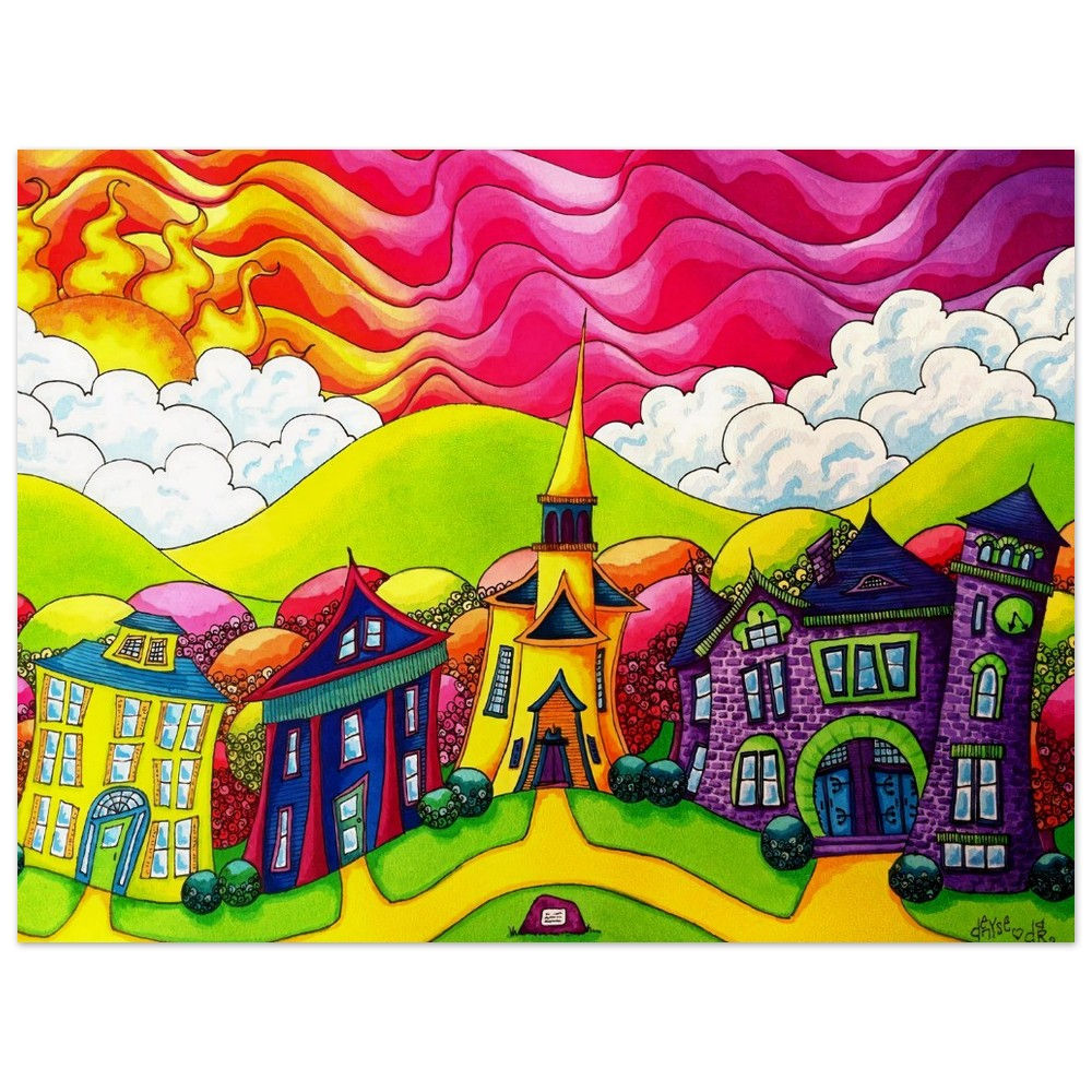 Aluminum Print "Happy Holden"