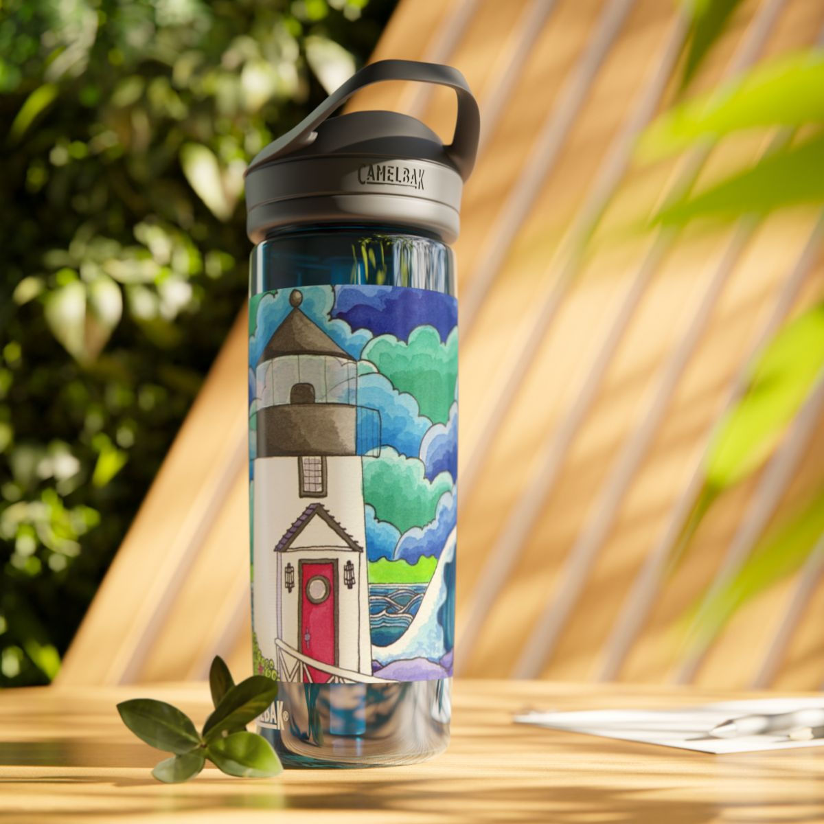 WANDERER CAMELBAK EDDY® WATER BOTTLE - “Martha’s Vineyard Lighthouse”
