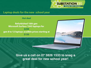 Laptops for the new school year