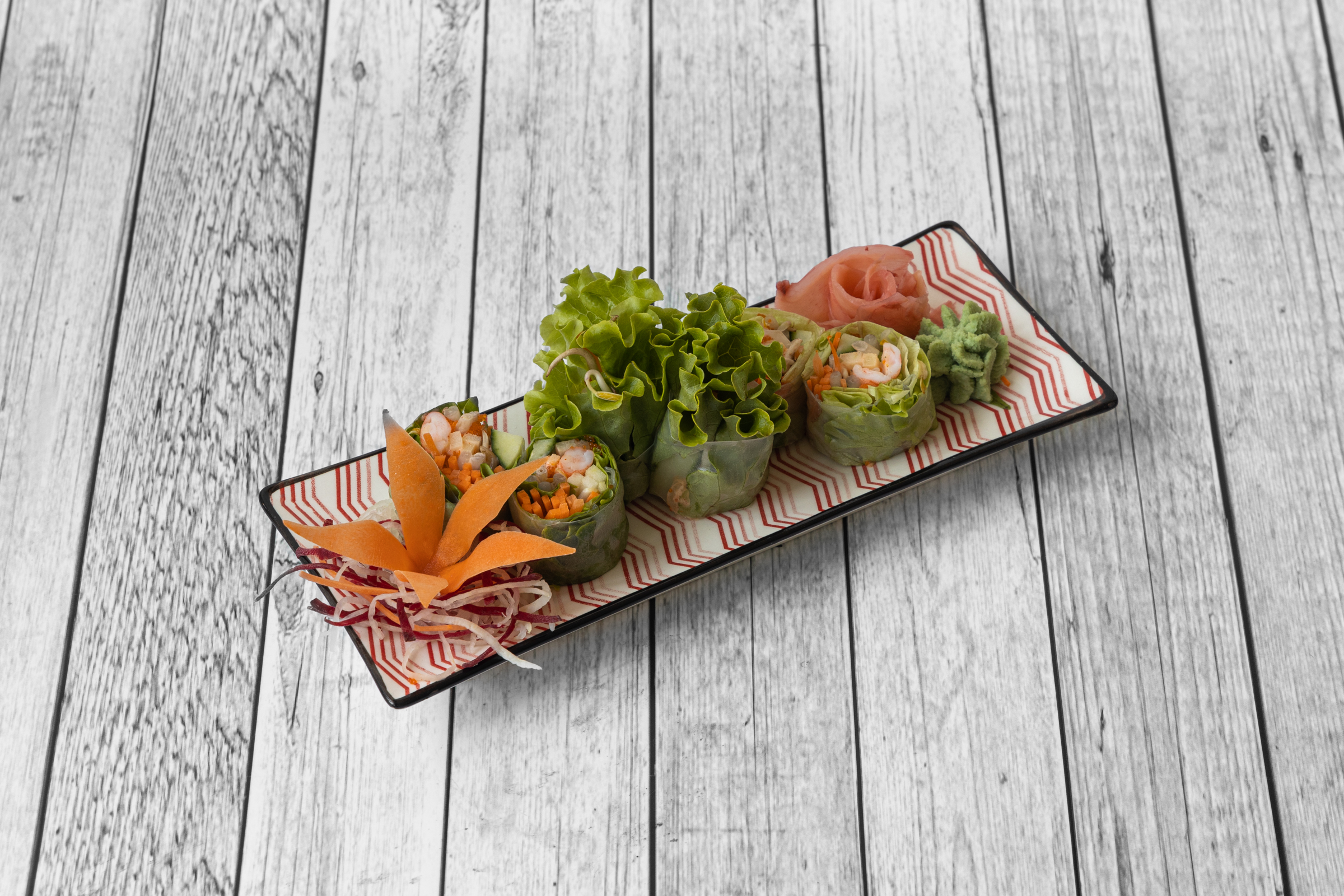 Arranged Food and Objects