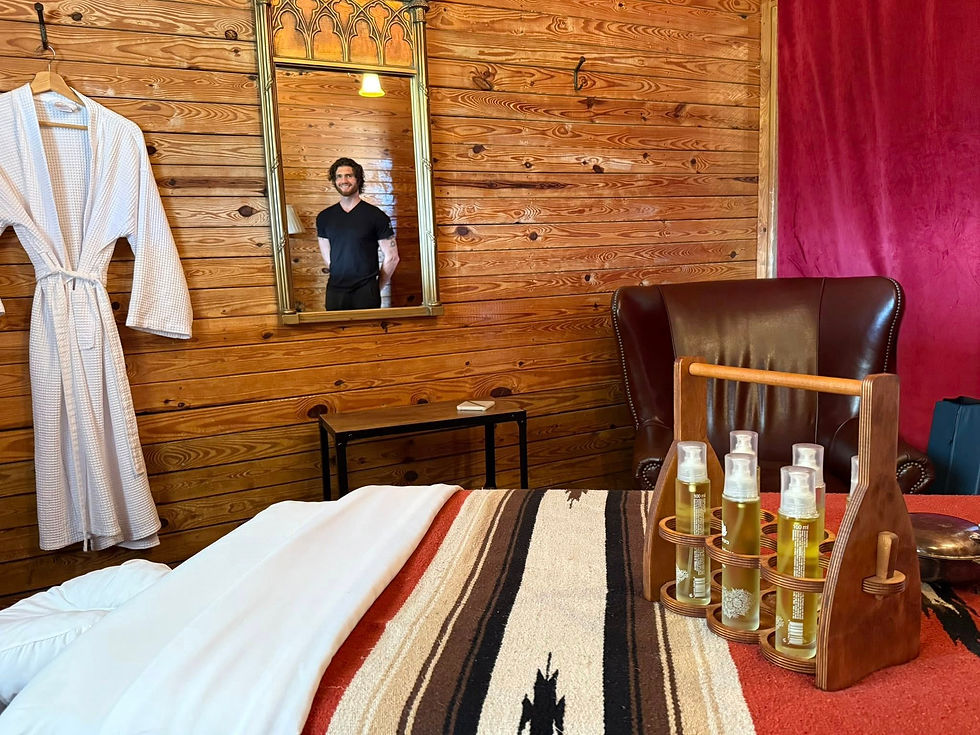 Massage Therapist Logan Boothe at The Barn Stable