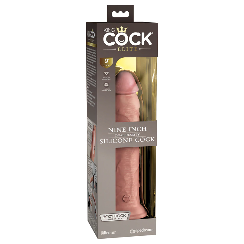 PD5773-21 King Cock Elite Dual Density Silicone Cock