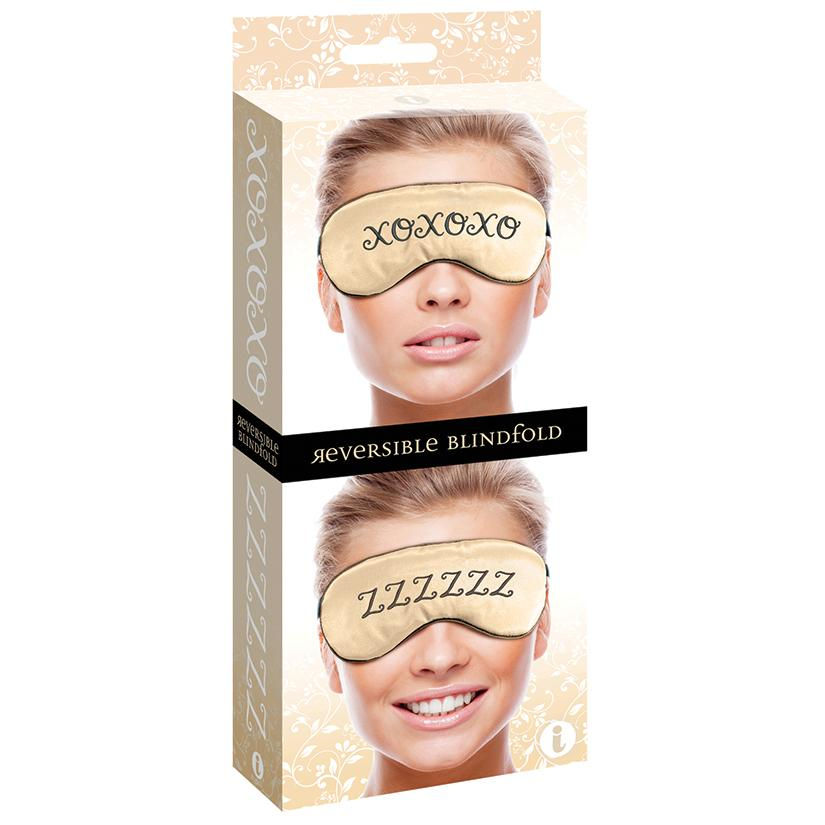 IB2637-2 The 9's XOXO/ZZZ Satin Blindfold