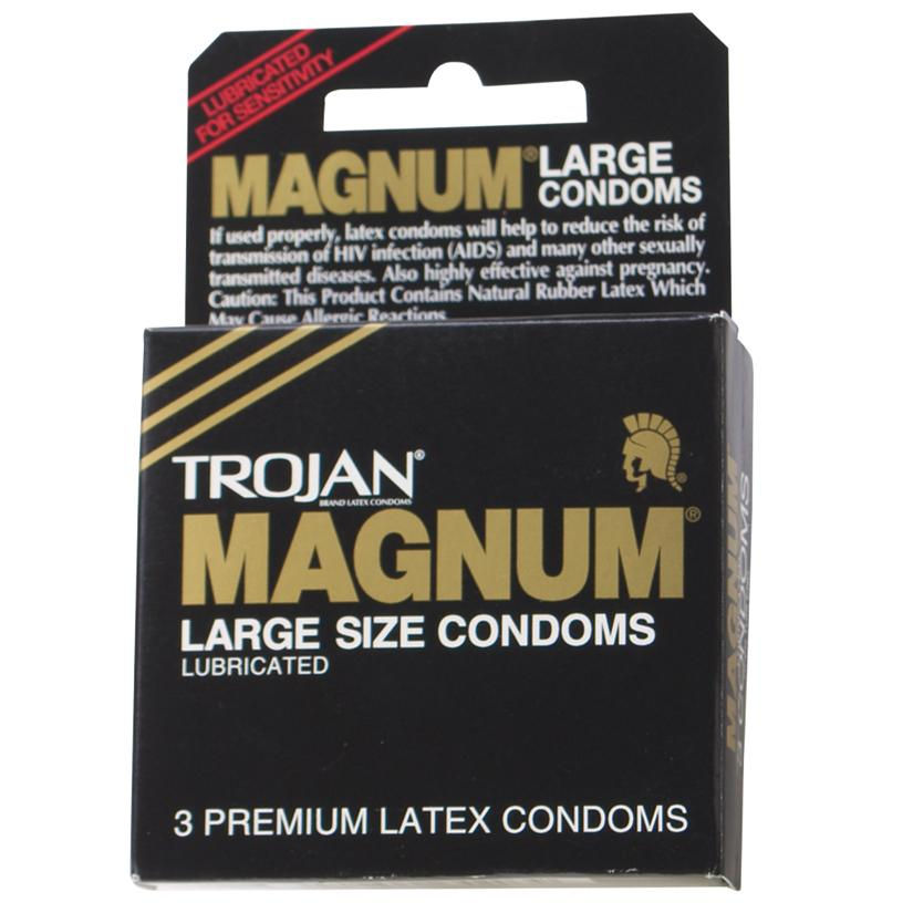 PM3510-5 Trojan Magnum Large Size Lubricated