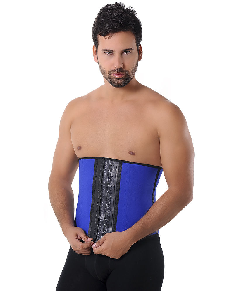 AM2032 Ann MIchell 2 Hook Sport Latex Waist Trainer Band for Men