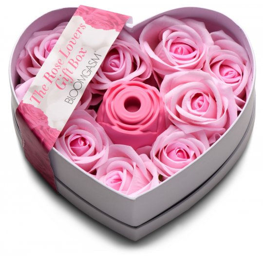 AH129 - The Rose Lovers Gift Box 10x Clit Suction Rose