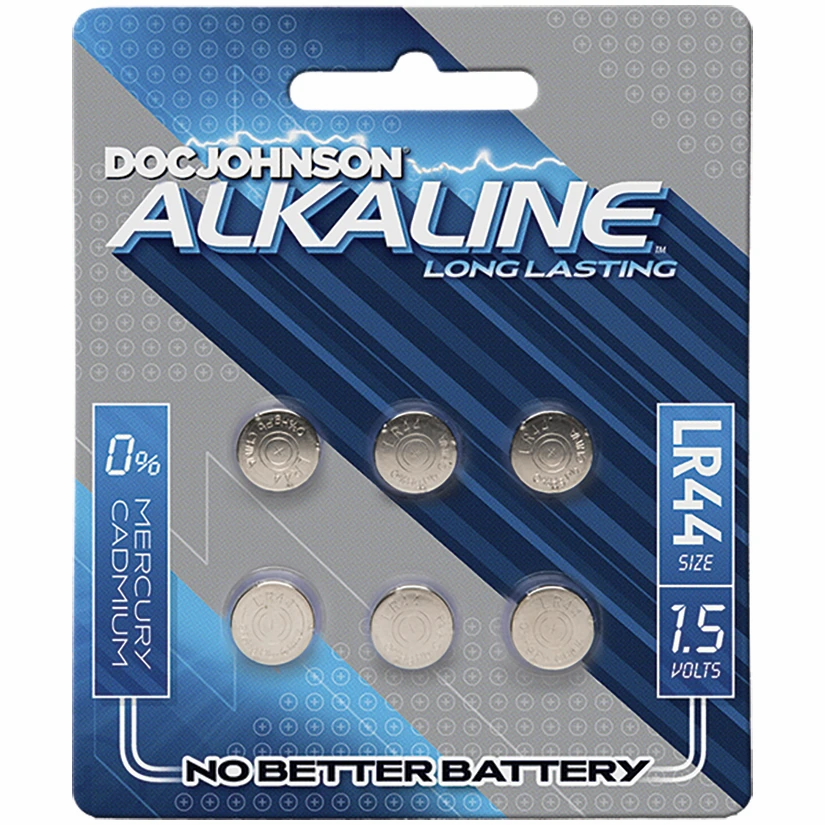 D0399-12CD Doc Johnson Alkaline Batteries LR44 - 15 Volts