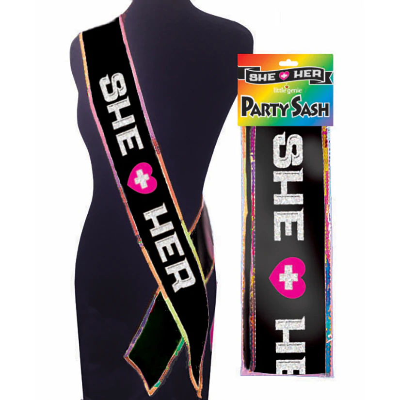 LGNVC105 She+Her Sash
