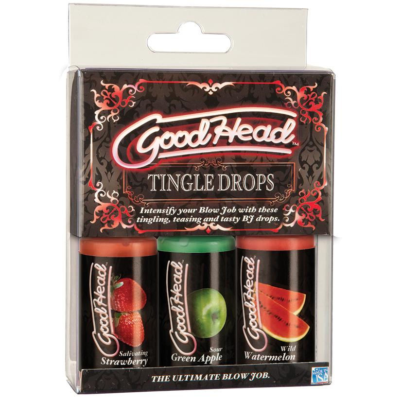 D1360-13BX Good Head - Tingle Drops - 3 pk