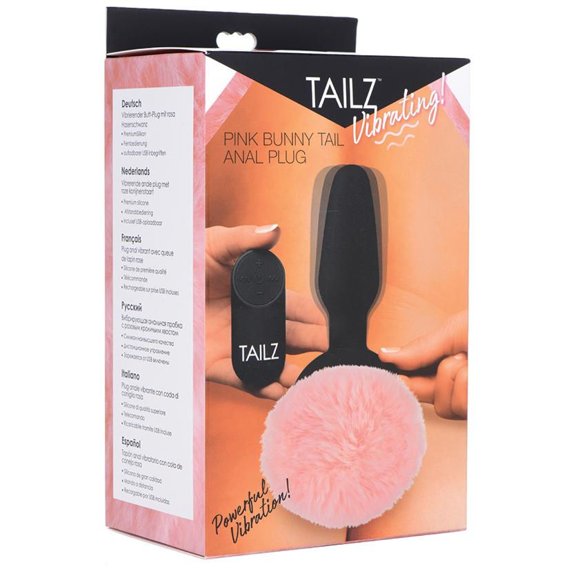 XRAG189 Tailz Vibrating Bunny Tail