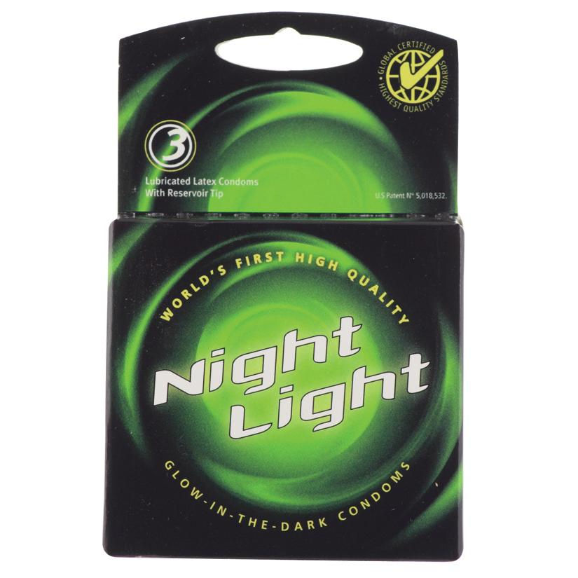 PM1300 Night Light Lubricated Condoms