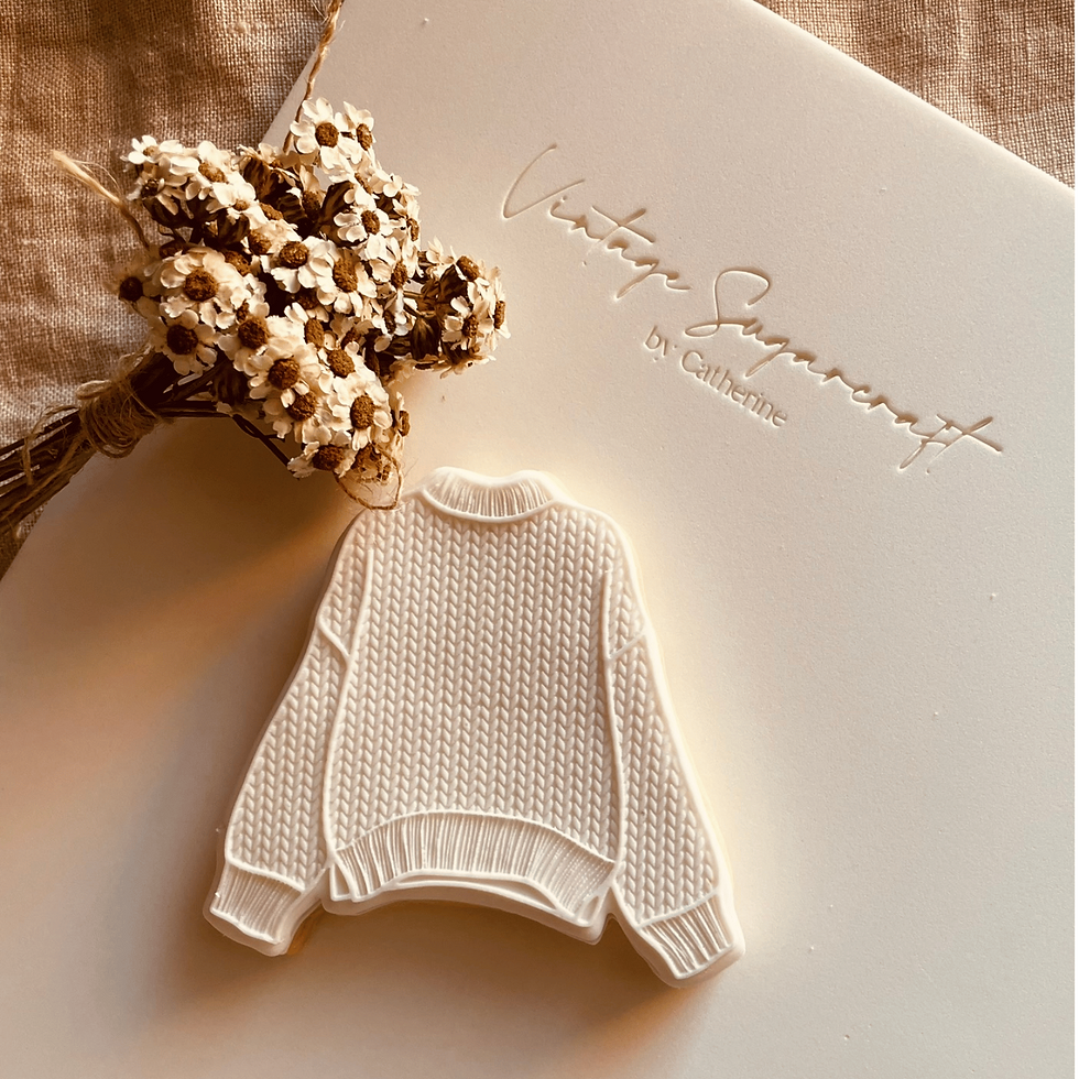 Thumbnail: Jumper Cookie Stamp & Cutter in Knit