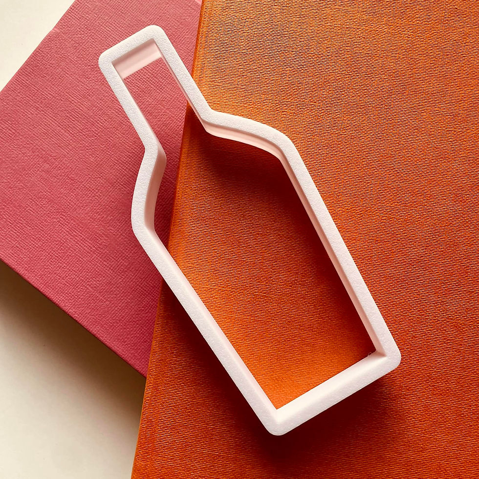 Thumbnail: Aperol Bottle Cookie Cutter STL File
