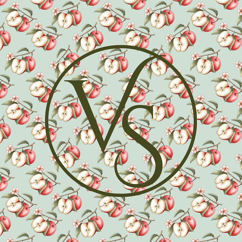 Mint apple edible icing image