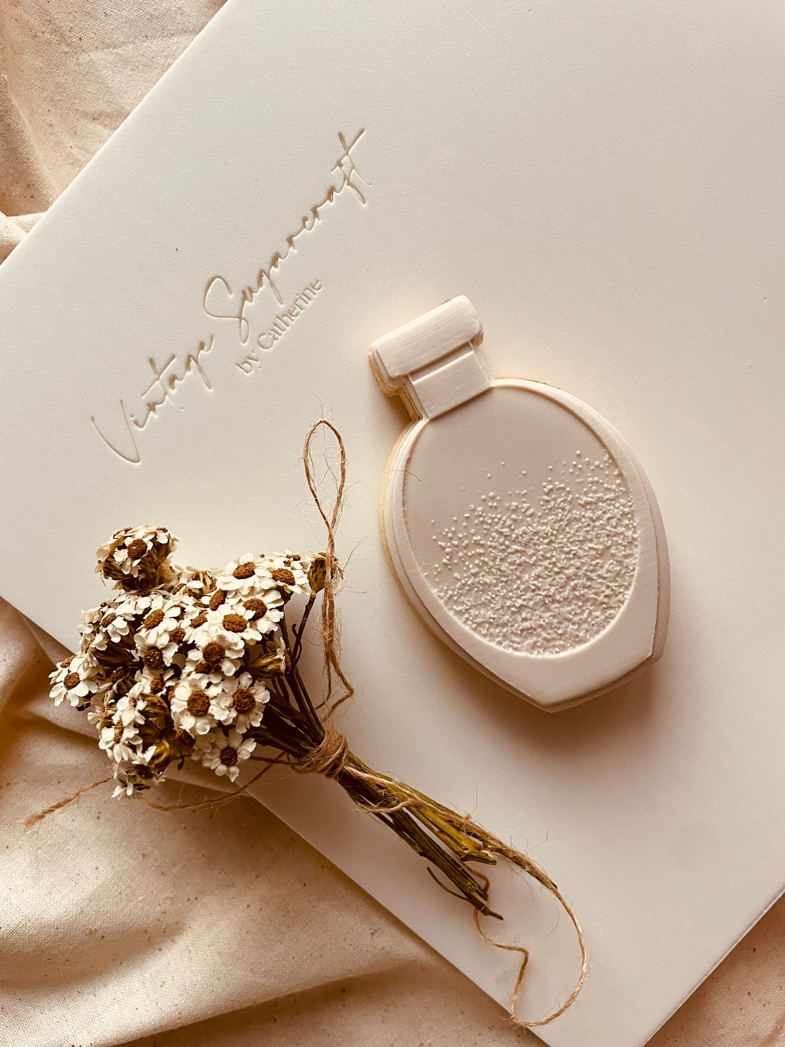 Bottle Cookie Stamp & Cutter Set