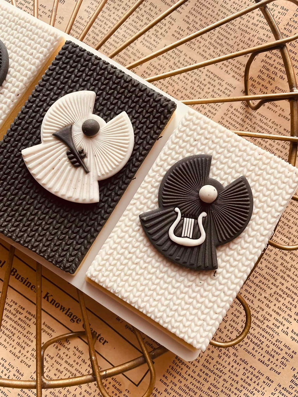 Paper Angel Cookie Stamp