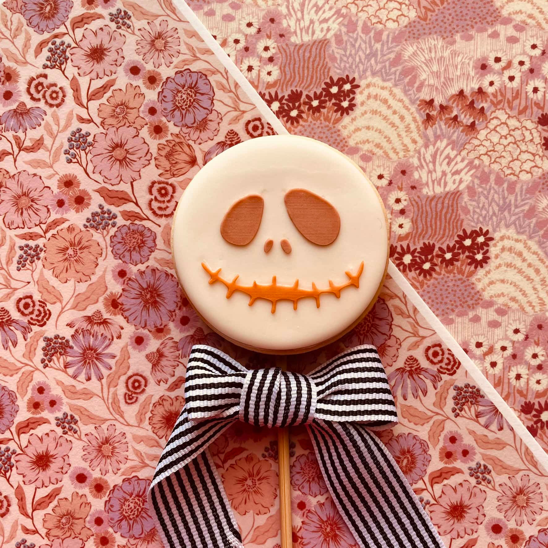 Halloween Face cookie stamp