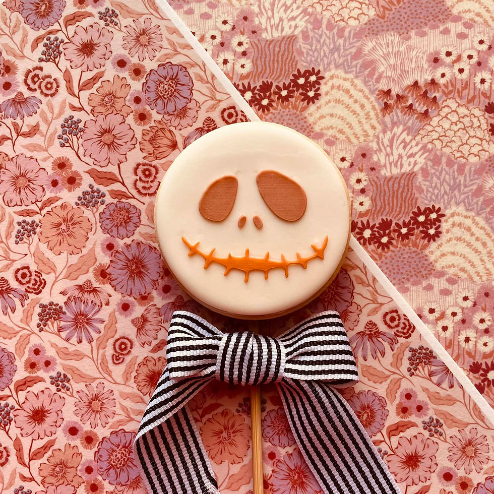 Halloween Face cookie stamp