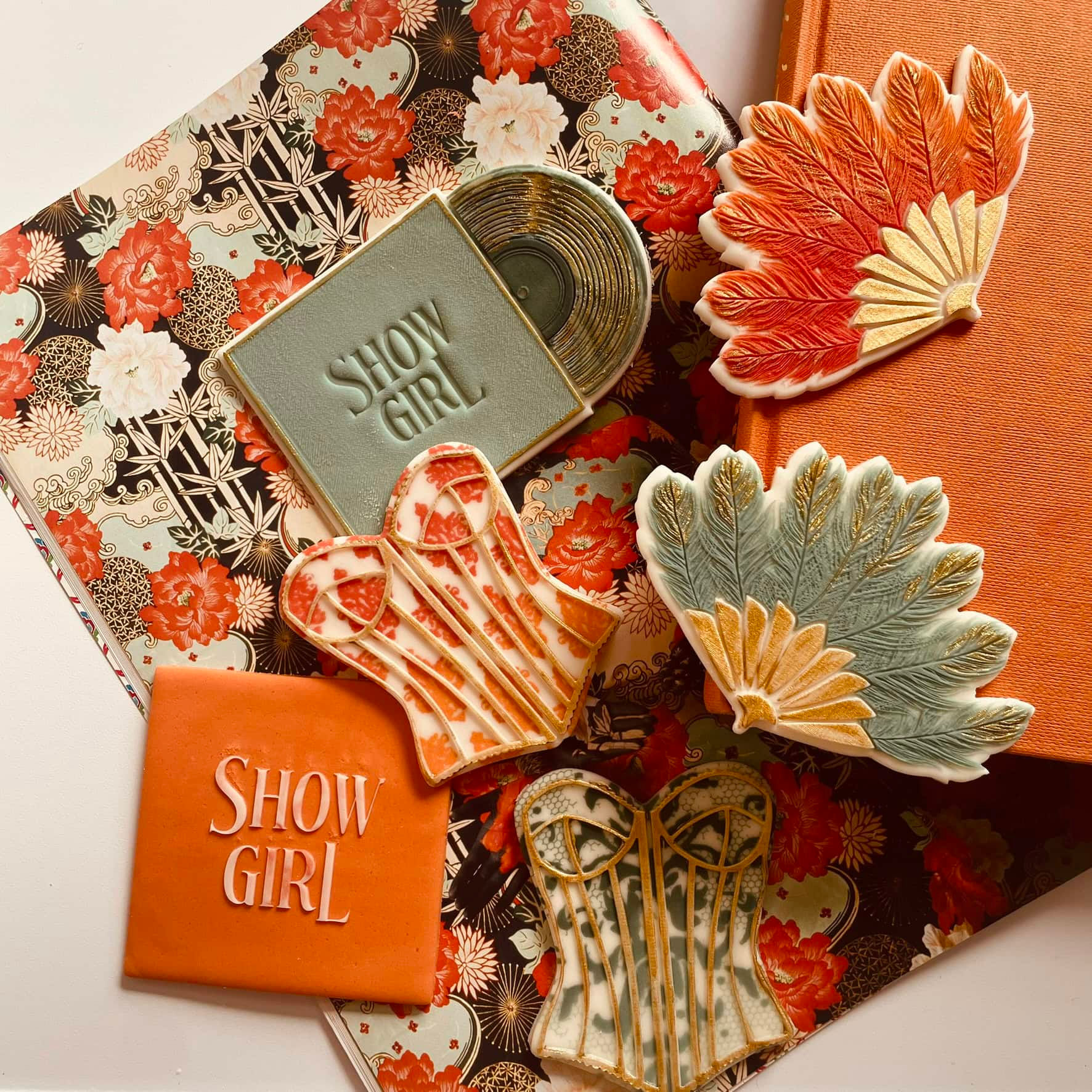 Burlesque Show Girl Cookie Stamp & Cutter Bundle