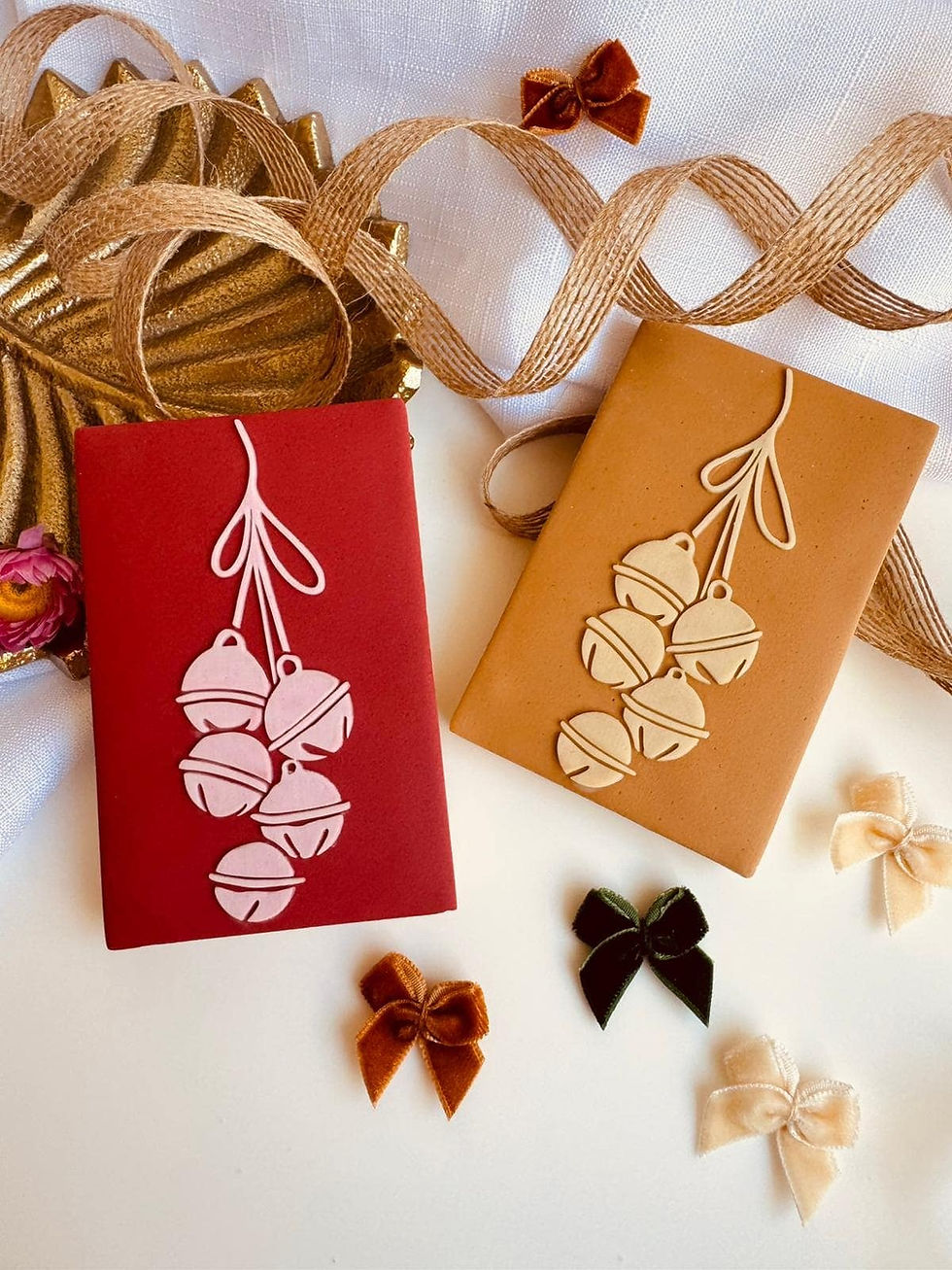 Christmas Bells Fondant Cookie Stamp