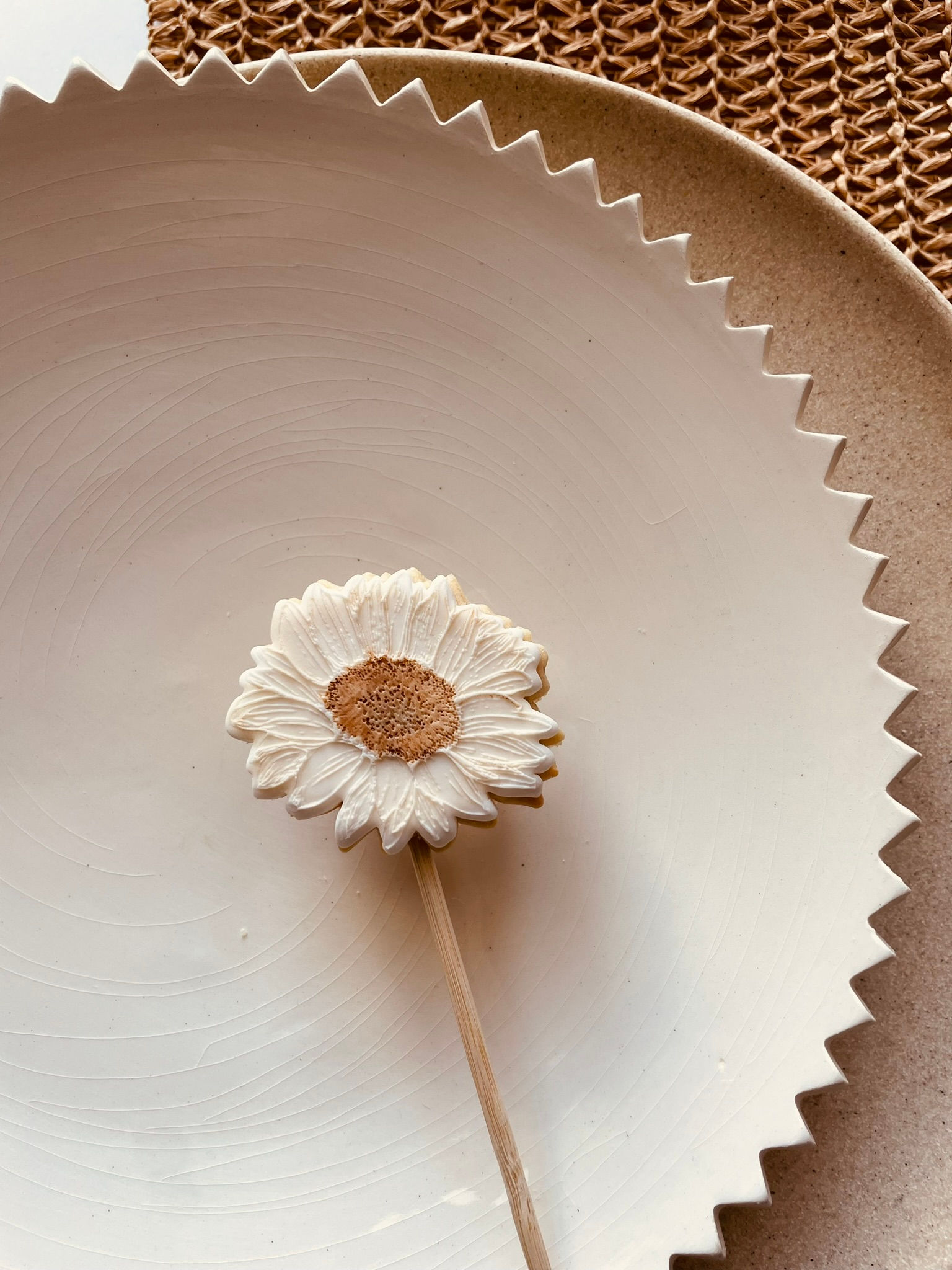 Sunflower Small Cookie Stamp & Cutter