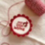 Our little ladybug text for fondant decorating