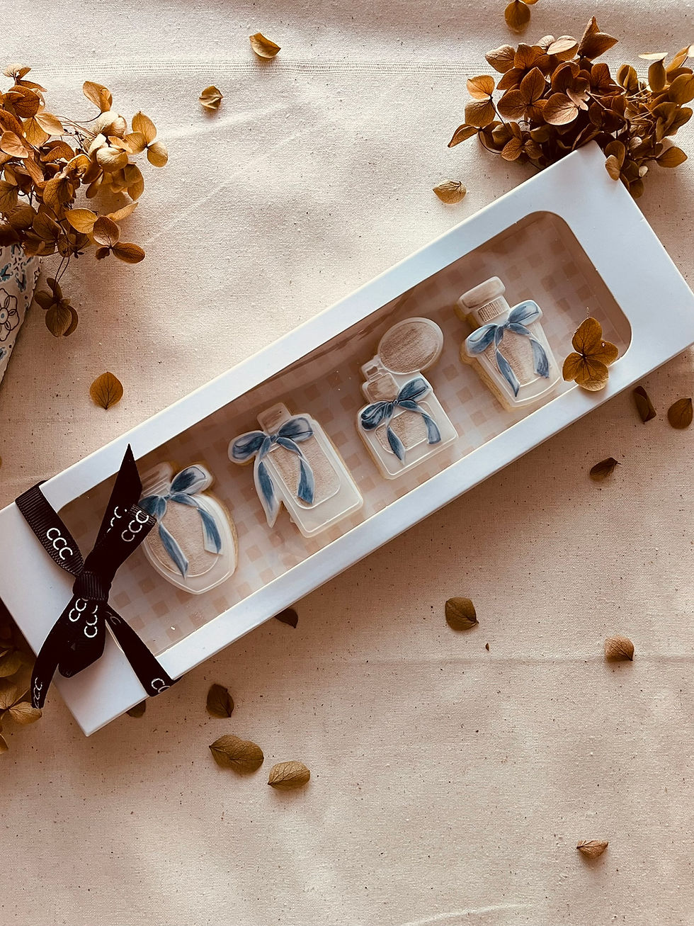 Thumbnail: Petite Perfume Cookie Stamp & Cutter Bundle