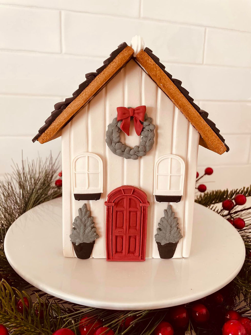 Vintage Sugarcraft Gingerbread House DIY Kit Create Festive Memories