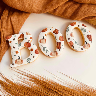 Collection of Halloween cookies