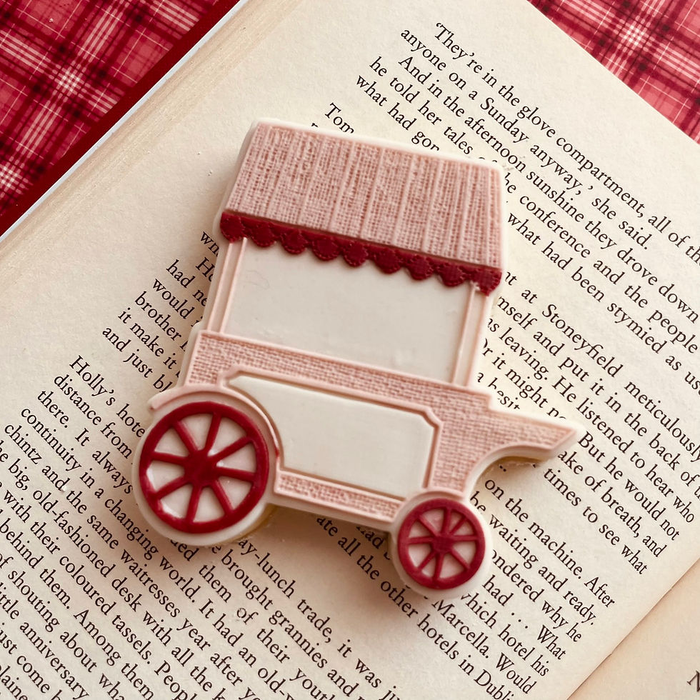 Picnic Cart Cookie Stamp & Cutter Set