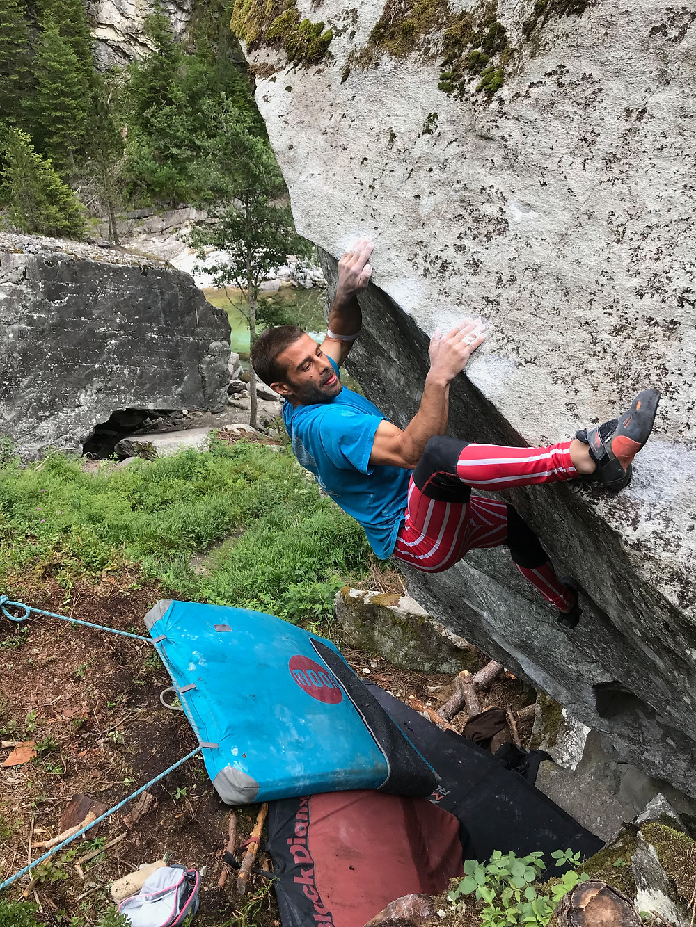 Mantle of both new boulders