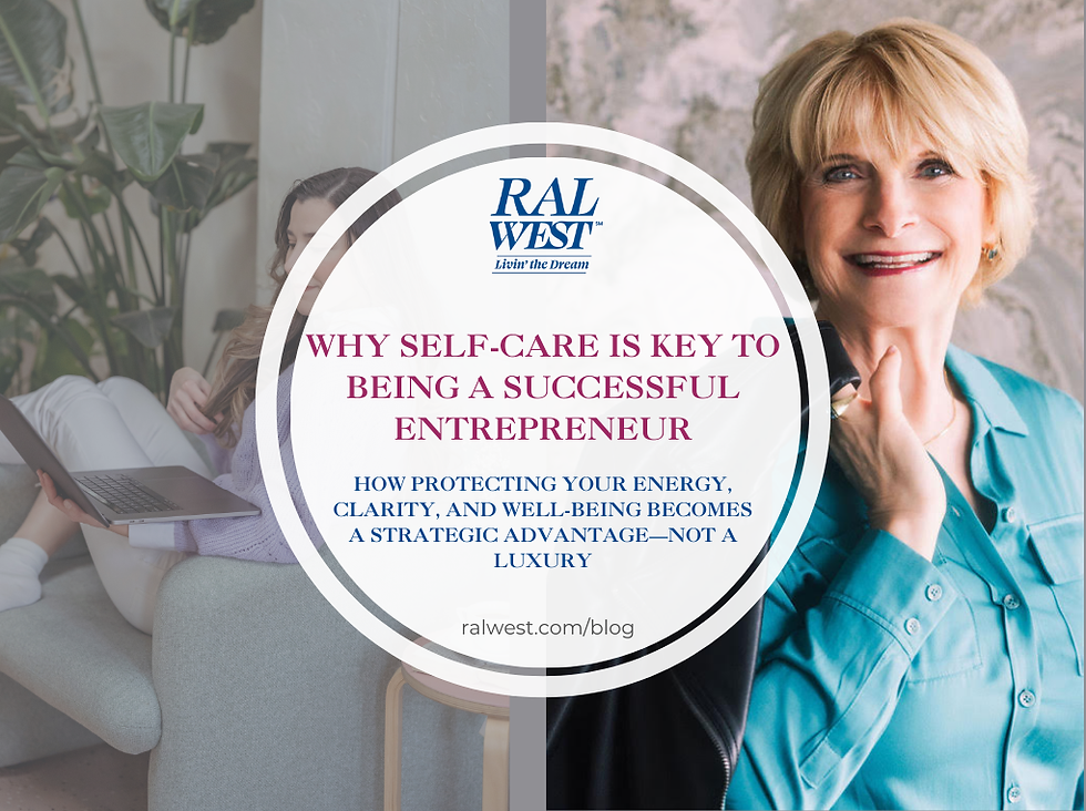 Why Self-Care Is Key to Being a Successful Entrepreneur