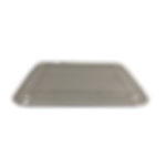 Tray Lid PET 8.25 x 6.75 x Flat