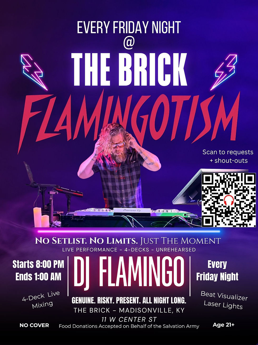 Flamingotism Fridays @ The Brick