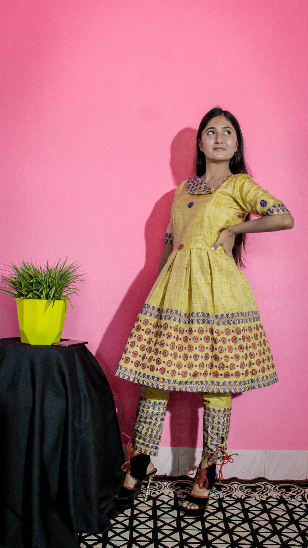 Thumbnail: Indo-Western Salwar Suit