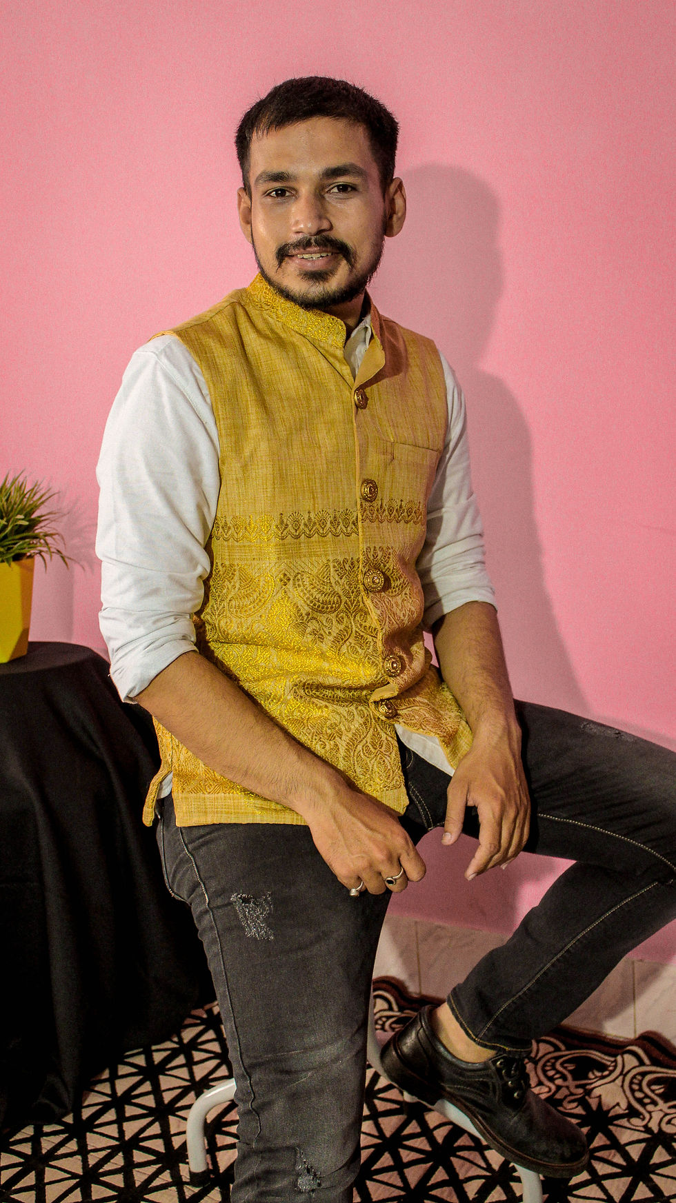 Thumbnail: Waist Coat (Golden String)-Guna Phool
